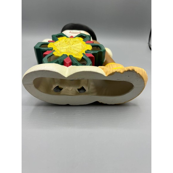 Snowflake Belly Snowman Lighted Snowman with Snowflake Body Waving Snowman - Picture 8 of 9